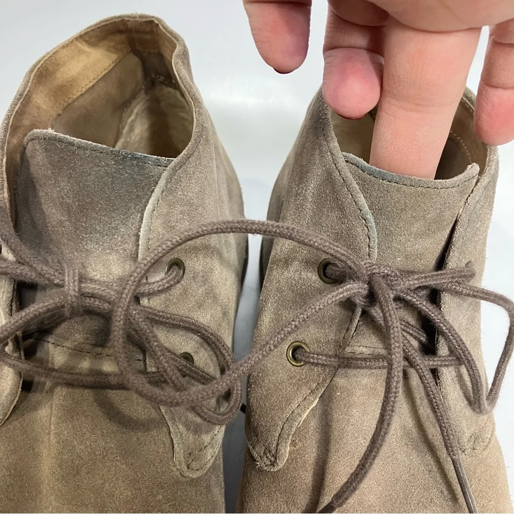 UGG Leighton taupe lace up chukka boots men’s size 13 waterproof business casual